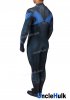 Nightwing Cosplay Costume Black and Blue Spandex Bodysuit - SH0808 | UncleHulk