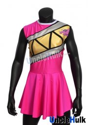 Kyoryusentai Zyuranger Ptera Pink Ranger (without hood) Amy Cosplay Costume | UncleHulk