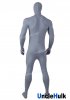 Grey Super Spandex Fabric Zentai Bodysuit - Yoga Clothes Fabric - ZS412 | UncleHulk