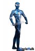 High Quality Venom blue and white Spandex Zentai Bodysuit | UncleHulk