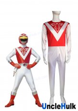 Choujuu Sentai Liveman Red Falcon Satin Fabric Cosplay Costume | UncleHulk