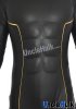 Kamen Rider Black and Gold Artificial Leather Bodysuit with Cotton Muscle Paddings