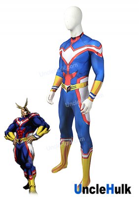 My Hero Academia All Might Costume Boku no Hero Academia cosplay Spandex Zentai Bodysuit Cosplay Costume