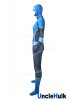 The Blue Lantern Flash The Flash Justice League Zentai Cosplay Costume -with hood | UncleHulk