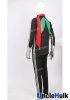 Masked Rider No.1 Cosplay Costume - Silver Side Lines - tops trousers gloves scarf | UncleHulk