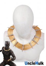 Golden Jaguar Necklace Erik Killmonger Movie Black Panther 2018 | UncleHulk