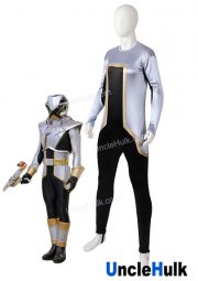 Lupin X Cosplay Costume from Kaitou Sentai Lupinranger - Satin Fabric Bodysuit - PR1703 | UncleHulk