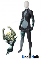 Imp Midna Cosplay Costume model 2 |The Legend of Zelda - Twilight Princess Printed Spandex Zentai Suit | UncleHulk