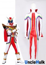 Kikai Sentai Zenkaiger Zenkaizer Cosplay Bodysuit - with cloak and inner hood | UncleHulk