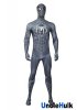 Raimi Spider Tobey Spider Grey Spandex Cosplay Costume - hand drawing bulgy lines | UncleHulk