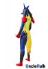 Mega Lucario Costume Black and Blue Spandex Zentai Costume | UncleHulk