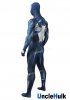 Venom Spider Blue and Black Spandex Zentai Cosplay Costume - with lenses | UncleHulk