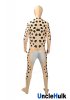 Leopard Girl Cosplay Costume Spandex Zentai Suit - open faces | UncleHulk