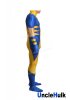 Wolverin Yellow and Blue Spandex Costume | UncleHulk