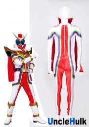 Kikai Sentai Zenkaiger Zenkaizer Cosplay Bodysuit - with cloak and inner hood | UncleHulk