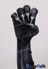 Black Panther Gloves with Rubber Claws - movie Captain America Civil War | UncleHulk