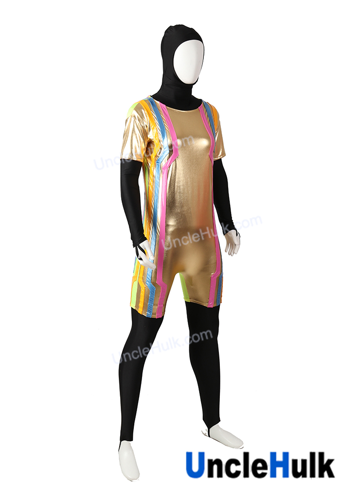 Kamen Rider Ex-Aid Genm lv0 Zentai Costume Cosplay Bodysuit - Outer Suit  and Inner Black Spandex Bodysuit
